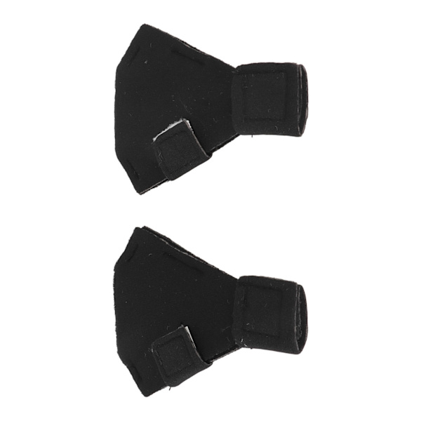 1 pari Ankan Tossut Andas Mukavat Ohut Suoja Vesilinnut Kengät Ankka Hanhi Vesilinnut Musta 9x6,5cm / 3,5x2,6in