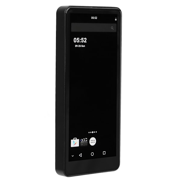 MP4-soitin HD-melunvaimennus HiFi-ääni 4 tuuman täysi kosketusnäyttö Kannettava musiikkisoitin Bluetooth WiFi Androidille Musta 64GB