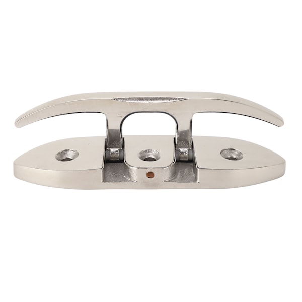 Bådfællesklodser 316 rustfrit stål Flip Up Dock Cleat Foldbar marine dæktov Tilbehør 6 tommer