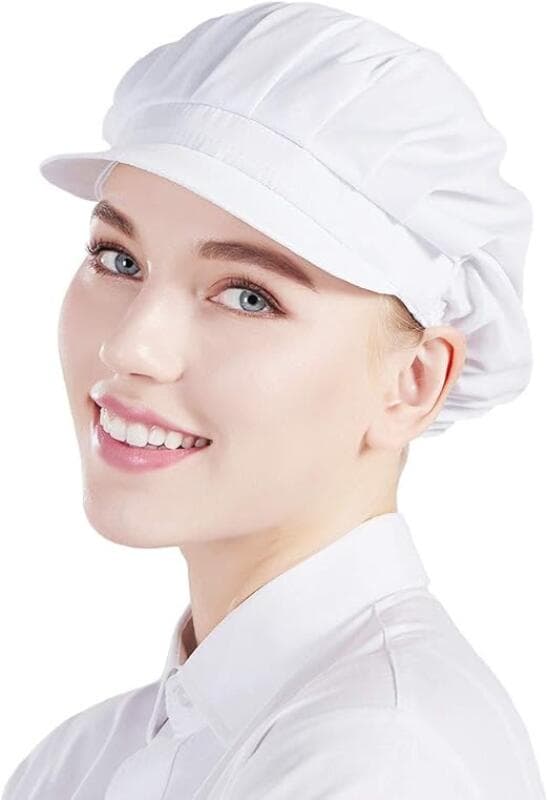 3 st unisex kockmössa elastisk kockmössa Kompatibel med män och kvinnor med brätte