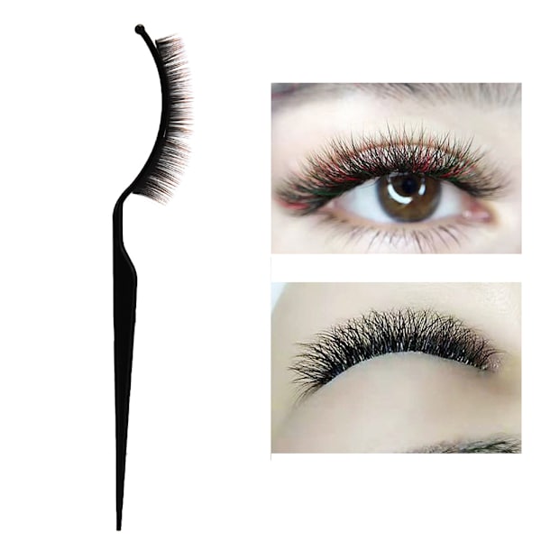 2st Eyelash Grafting Auxiliary Tool False Eyelashes Extension Holder Display Stick Black