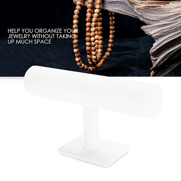 Smykke T-Stativ Visning Holder Klokker Armbånd Display Organizer Stativ Holder