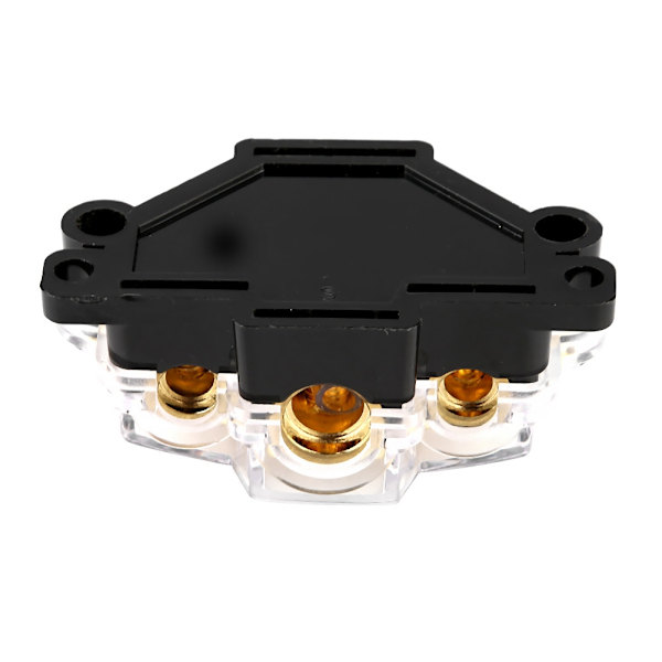 3 Vejs Bil Audio Stereo Strømfordelingsblok Splitter 1 ind 3 ud