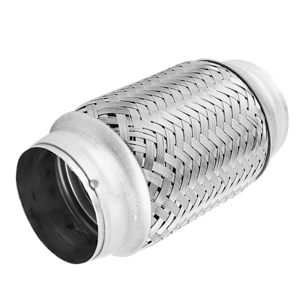 2,5x6 tum avgasrör flexrör rostfritt stål korrugerat flexibelt skarvrör Universaltillbehör