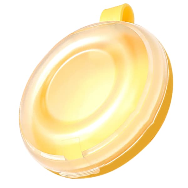 Denture Braces Storage Box ABS Dust Prevention Orthodontic Retainer Storage Container Case Yellow