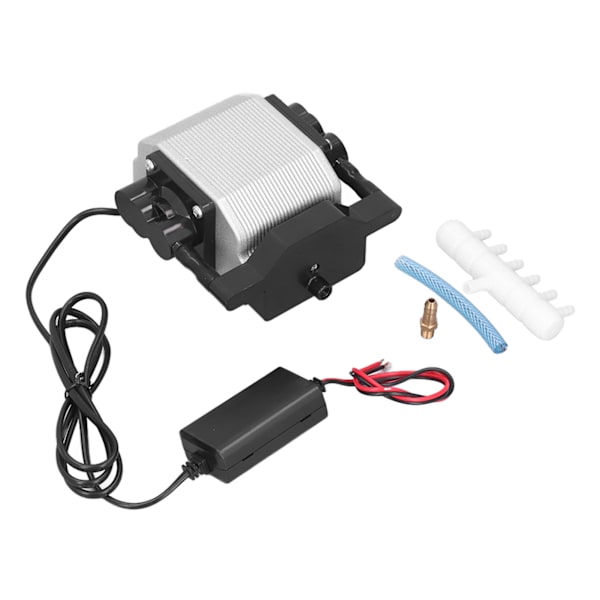 Fiskedam iltpumpe Lille husholdningsluftning Akvarium Bilbatteripumpe 12V luftning Fiskeluftning 12V DC 30L luftpumpe 16W
