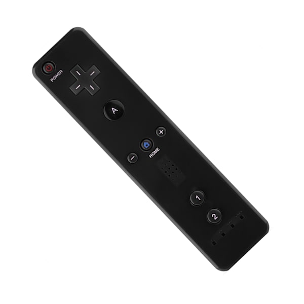 Spilkontroller med analog joystick til WiiU/Wii-konsol (sort)