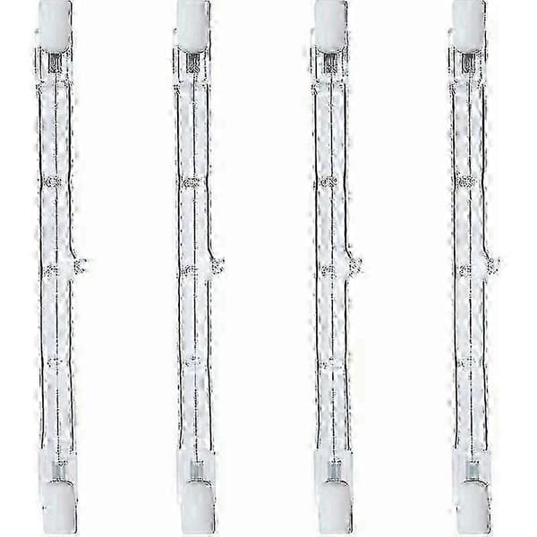 J254 R7s 1500W halogenlampor, 4-pack för högintensiv belysning