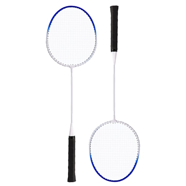 2 stk. Badmintonketsjer Legering Ultralet sportsudstyr til træning konkurrence Blå