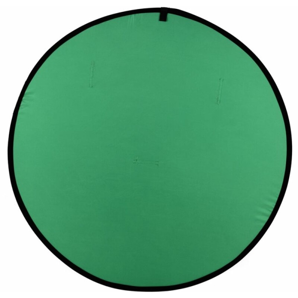 Fotografibakgrunn 110 cm Bakgrunnspanel med grønn skjerm med bæreveske for fotostudiovideo, modell: 110 cm