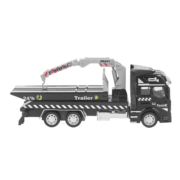 Polisdragbil modell metalllegering 19,9 cm Längd Rescue Pullback Stora bärgningsbilar modellleksak