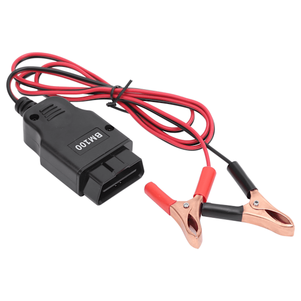 12V Bilbatteritestverktyg OBD2 Minneshållare Kabel Universal för 1996 och Senare Fordon