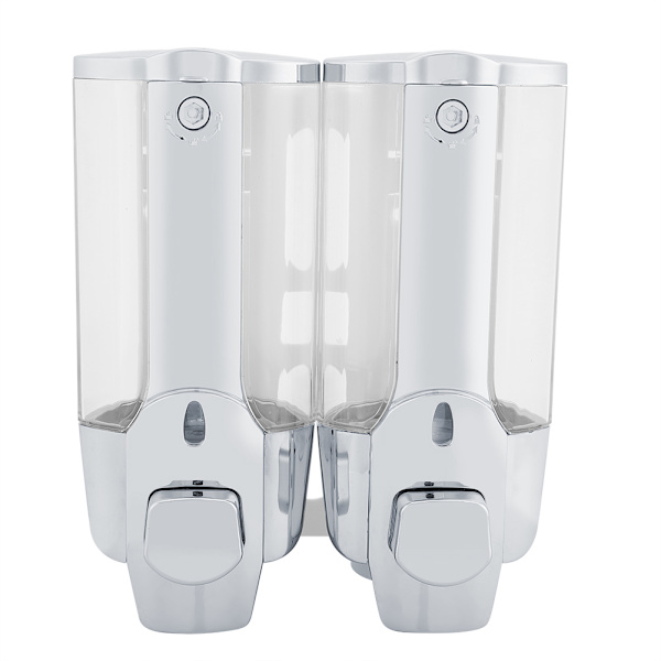 350 / 700 ml Væghængt Skum Sæbe Lotion Dispenser (Dobbelt Udløb 700 ml)