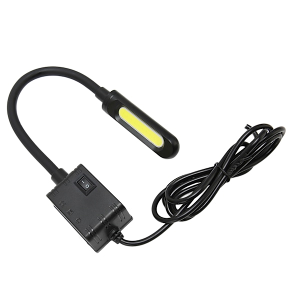 Symaskine LED-lys med fleksibel svanehals magnetisk adsorption 10 lysdioder energibesparende sylys 110‑240V EU-stik
