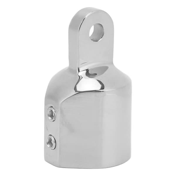 Øverste Øje Endekappe Rustfrit Stål Bimini Ekstern Top Cap Beslag til Både Kajakker Kanoer Markiser 25mm