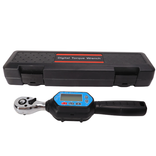 Digital Torsion Wrench 3/8in Drive Mini Kalibrerad skiftnyckel med Buzzer 60Nm Bike Car Repair Tool