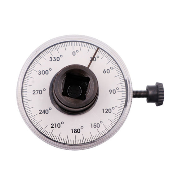Torque Angle Gauge 1/2 inch 360° Precision Angle Tightening Clear Scale Adjustable Angle Measuring Tool