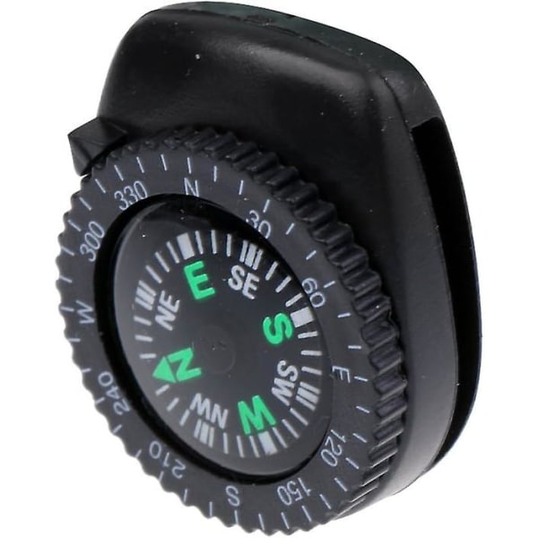 25 mm Mini Precision Compass Navigation Tool Rannekompassi Clip-on Watch ranneke selviytymistä varten