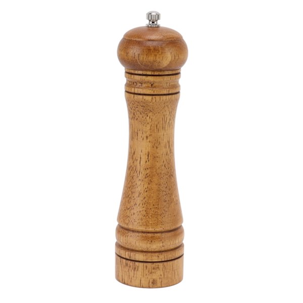 Træpeberkværn Professionel Grovhed Justerbar Keramisk Slipkerne Saltpeberkværn til Hjemmet 21,6x5,5cm / 8,5x2,2in