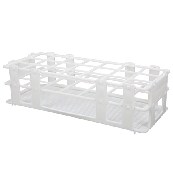 30 mm x 21 hull plastprøverørstativ Montering Avtakbar prøverørsholder for laboratorium