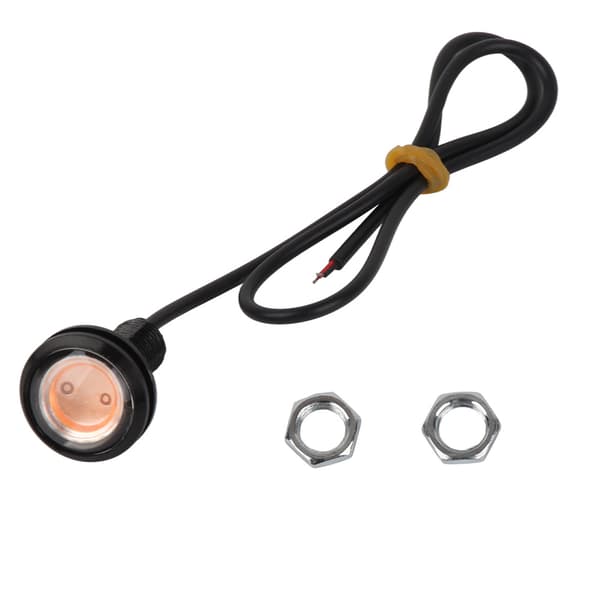 Eagle Eye Light LED 23mm Punainen Vedenpitävä 9W Eagle Eye Peruutusvalo autoihin Moottoripyörä