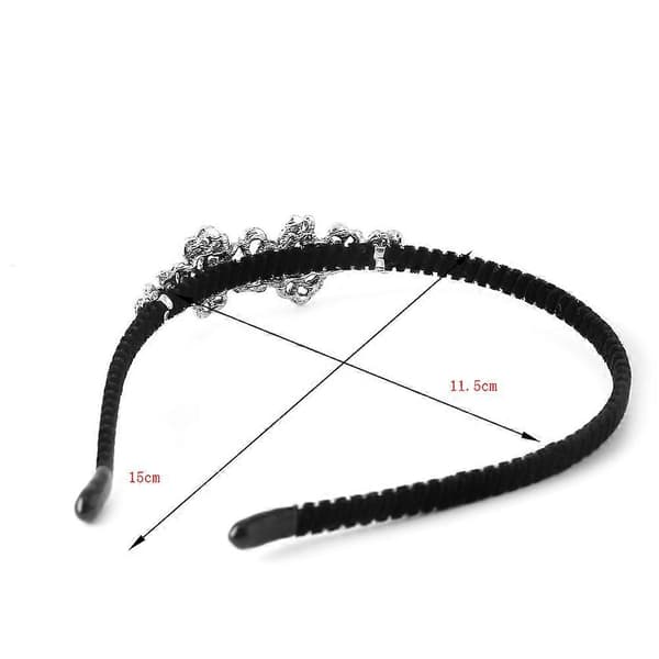 Kvinner Dame Mote Rhinestone Hodeplagg Pannebånd Hodeplagg Hårbånd[LD]