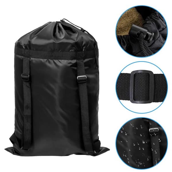 Stor tvättpåse [60 cm x 90 cm] Robust, rivtålig polyester[LD]