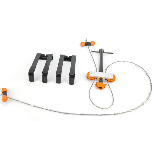 Metall Bærbar Utendørs Compound Bow Press Quad Bracket Set Jakt Bueskyting Pil Skyting Verktøy