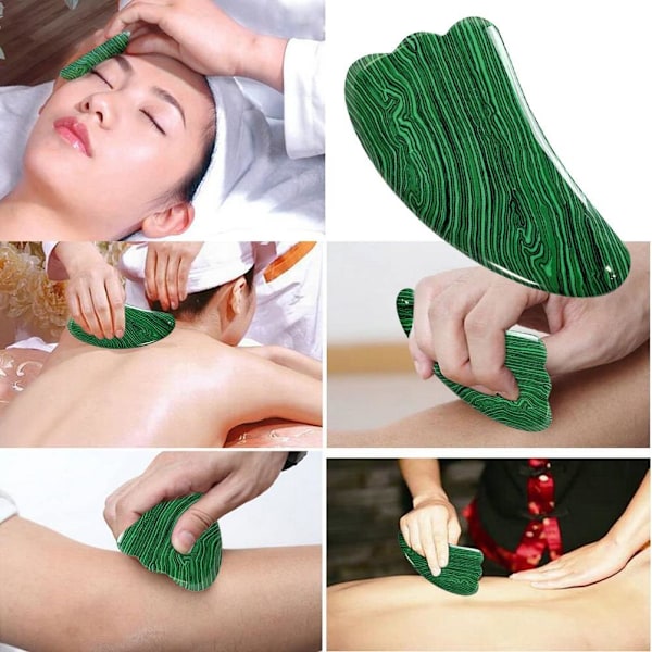 Gua Sha Ansigtsformningsværktøj Gua Sha Sten Gua Sha Ansigtsværktøj til Ansigt Finger Krop