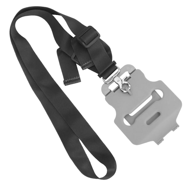 Fjärrkontroll Halsfäste Lanyard Justerbar krokrem för Mavic Air 2/Air 2S/Mini 2 (Svartgrå)