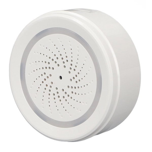 Smart Lyd- og Lyssensor Alarm Multifunktion 90dB USB Trådløs WiFi Lyd- og Lyssensor Sirene til Hjemmesikkerhed