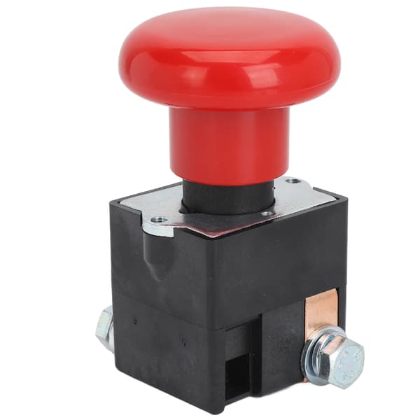 Emergency Button Switch DC80V Reliable Emergency Stop Switch Replacement for Albright Electric Stacker Forklift Pallet Car 125A