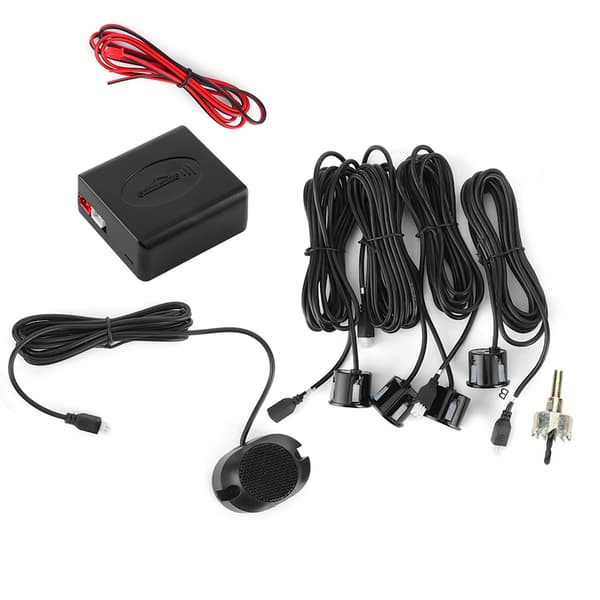Bilparkeringssensor Backup Radar Reverse Assist Kit med hørbare alarmer