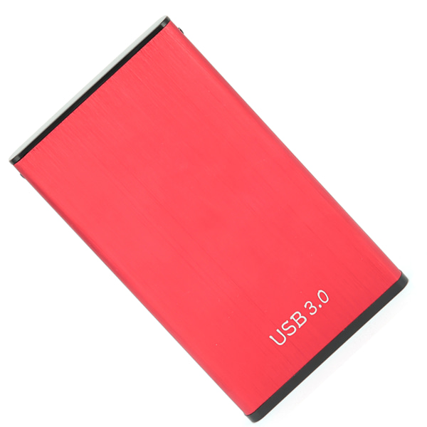Mobil harddisk rød for OS X/XP/Win7/ Win8/Win10/Linux datamaskin YD0018 2,5 tommer 50‑130M/S320G