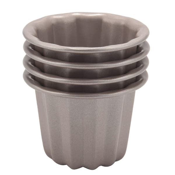 Canele Form, Cannele Muffinsform, 4 stk. Non-stick Cannele Form
