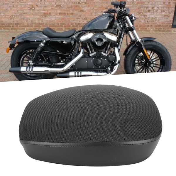 Motorcykel bakre Pillion Kudde Passagerarsätesdyna konstläder Passar för XL883 1200 X48
