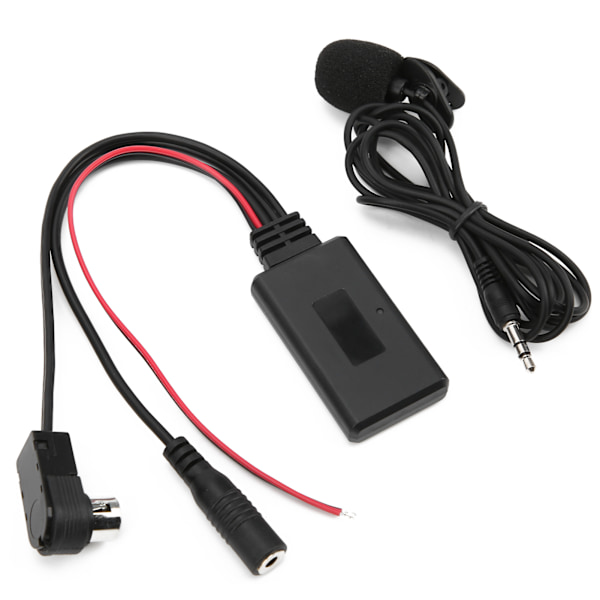 Bluetooth 5.0 AUX-kaapeliadapter mikrofonilla Handsfree Sopii Alpine CDA-9857 CDA-9886 CDA-117