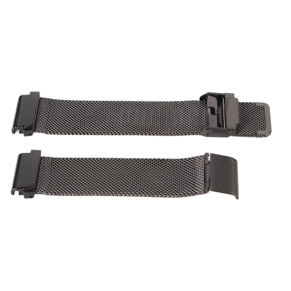 Urrem 22 mm mesh i rustfrit stål Justerbar udskiftningsrem til Amazfit Falcon T-REX 2 Ultra Sort