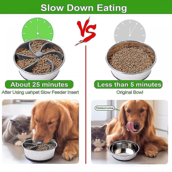 Slow Food Feeder Bowl, Sucker Dog Silikoni seinään kiinnitetty Lick Slow Distracting Disk (harmaa)
