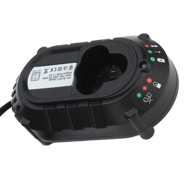Litiumbatterilader Smart batteriholder for BL1013 BL1014 10,8V/12V AC 100‑240VJP kontakt