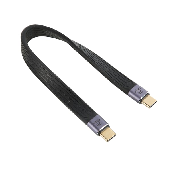 Type-C - Type-C -kaapeli 8,7 tuumaa PD 100W pikalataus FPC Vahva metalli 4K 60Hz PD pikalatauskaapeli kannettavalle puhelimelle