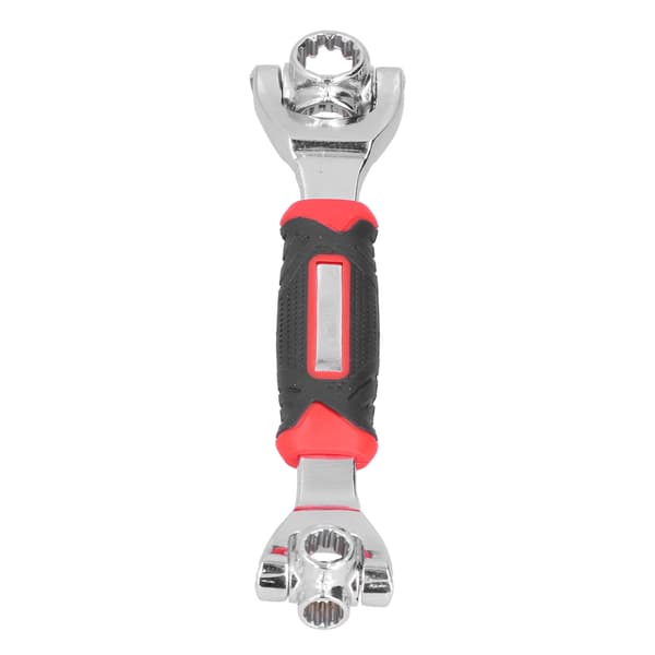 48-in-1 Socket Wrench Universal Multifunction Wrench Tool with 360 Degree Rotating Head Single Pack