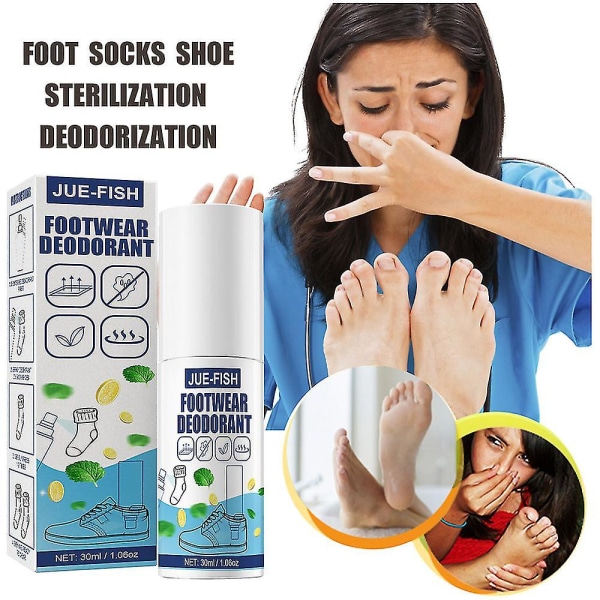 Footwear Deodorant Spray Anti-foot Doft Snabb Deodorant Hållbar Doft 30ml