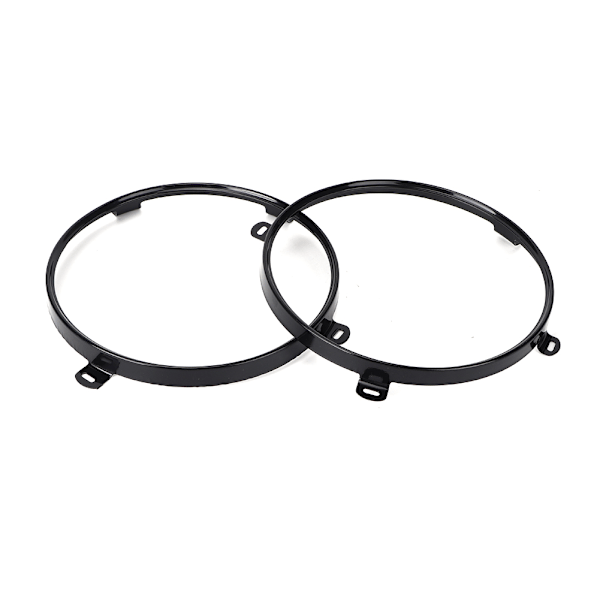 2 stk 7 tommers frontlyskonsollfeste Ringlampeholder Passer til Jeep Wrangler TJ 07-18