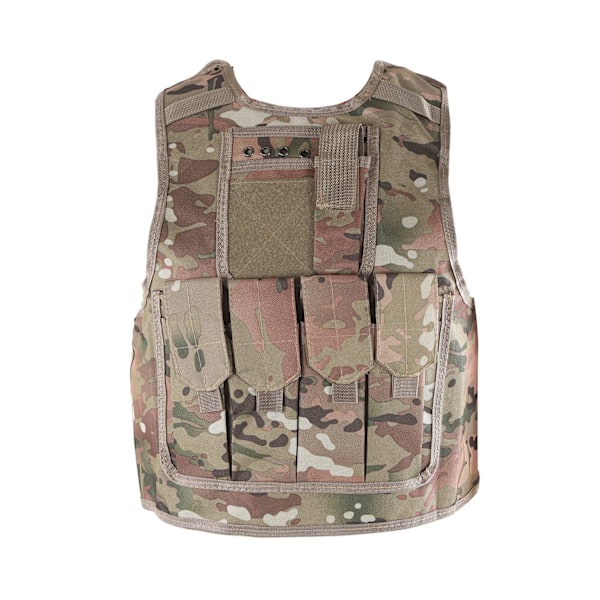 Lasten ulkoiluliivi Lasten ulkoilukäyttöön ampuminen Suojausvarusteet Liivi urheilukoulutukseen Viidakkopeli Esitykset Roolipeli CP Camouflage Green