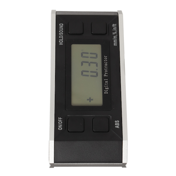 4x90° Digital Protractor LCD Electronic Inclinometer Angle Level Finder Level Angle Meter Angle Measuring Tool No Magnetic No Backlight