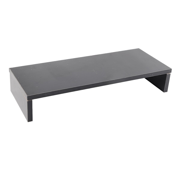 Skærmsupport Riser Ergonomisk Computerskærm Riser Stativ Ekstra Opbevaringsplads Desktop Notebook Forhøjet Base Sort Valnød