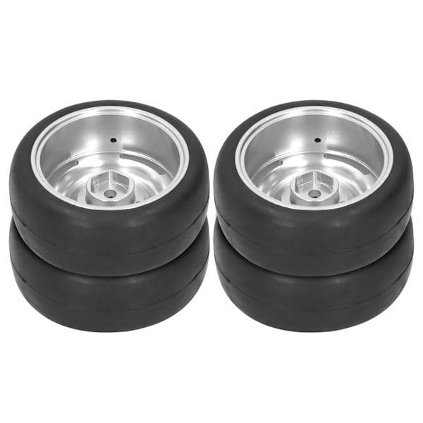 63 mm diameter 4 hull RC Antiskli Dekk Gummidekk Passer for WPL D12 1/10 bilmodell
