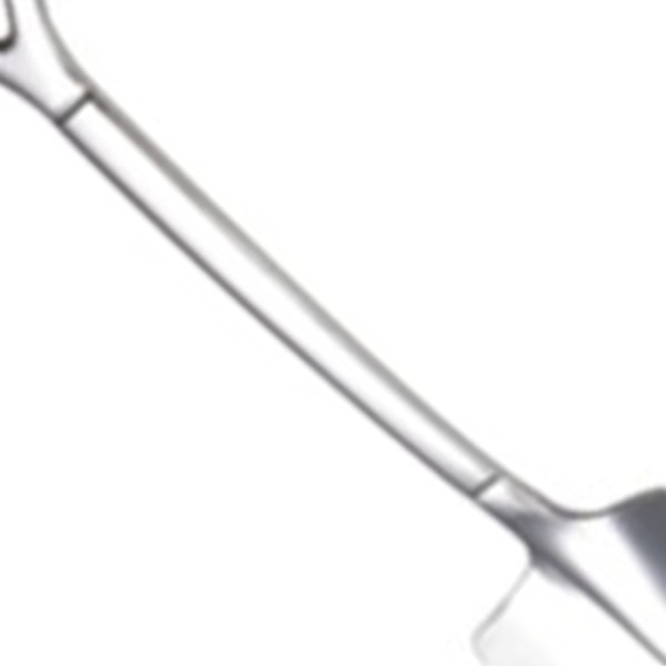 Spadeske Silver Rustfrit Stål Spids Spatel Glasske til Hjem Kontor Udendørs