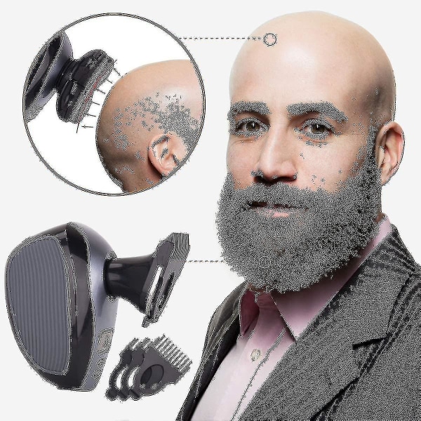 Skägg för 5-i-1 elektrisk rakapparat för män: Femhårigt skägg, rakkniv för en skallig look, sladdlös och uppladdningsbar